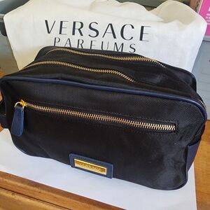 Versace toiletry cosmetic travel bag